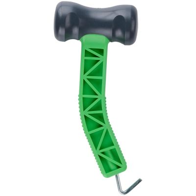 3. CAMP ACTIVE CAMPING HAMMER WITH HOOK FOR PULLING OUT PEGS