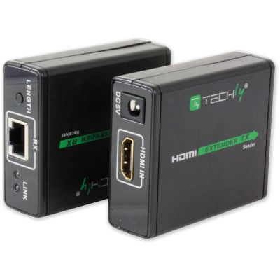 7. TECHLY EXTENDER HDMI HD 3D PO RJ45 UP TO 60M IDATA EXT-E70