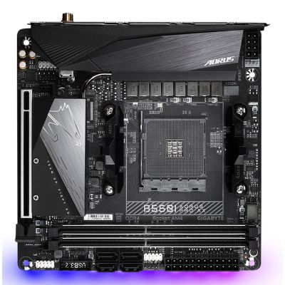 2. Gigabyte B550I AORUS PRO AX motherboard AMD B550 AM4 socket Mini-ITX