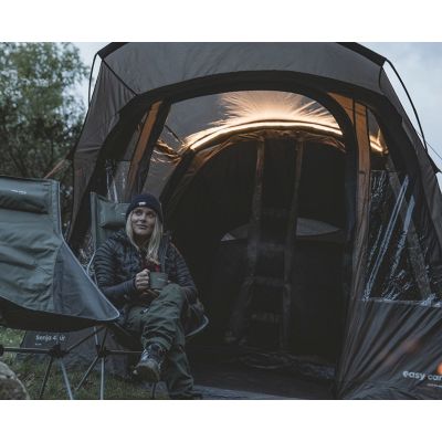 9. Easy Camp Senja 4 Air Brown Tunnel Tent