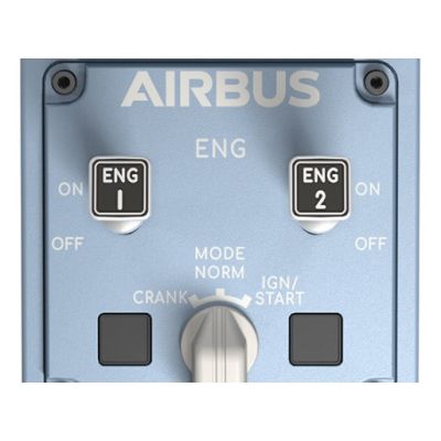 3. Thrustmaster TCA Quadrant Airbus Edition Black, Blue Flight Sim PC