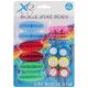 12. SET OF 21 XQMAX BEADS FOR DECORATION OF BICYCLE SPOKES