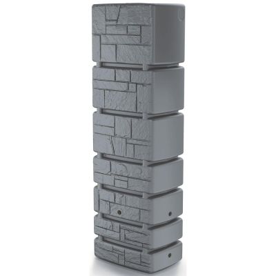 3. RAINWATER TANK TOWER STONE 500L SMOOTH GRAY