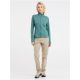 Women's Outdoor Full-Zip Sweatshirt PROTEST PRTPEEPAL, Green