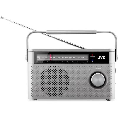 JVC Portable Radio RA-E315G Gray