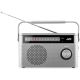 JVC Portable Radio RA-E315G Gray