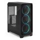 3. Fractal Meshify 3 Black RGB TG Midi Tower Gaming Gehäuse schwarz