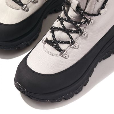 5. FitFlop Neo-D-Hyker E01 Waterproof Fabric/Suede Walking Boots W GP6-231