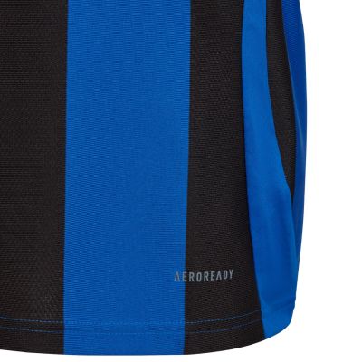 8. adidas Striped 24 Jersey Kids' Football Shirt Blue-Black IW2136