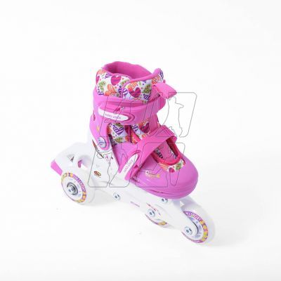 6. Smj Sport Hearts 2in1 roller skates + adjustable roller skates HS-TNK-000017130