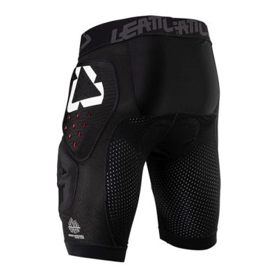 3. LEATT Impact Shorts 3DF 4.0 Protective Shorts, Size M, Black