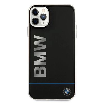 3. BMW Signature Printed Logo iPhone Case for iPhone 11 Pro - Black