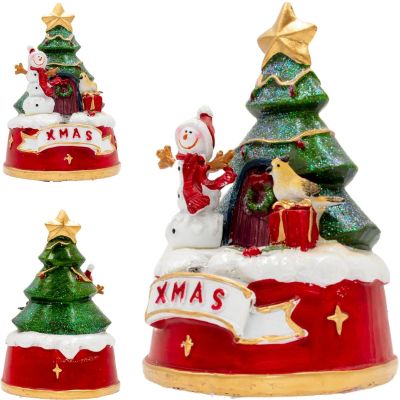 14. SNOWMAN PLAYING CHRISTMAS DECORATION