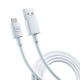 5. 3mk Hyper Cable USB-A / micro USB 5V 2.4A 1.2m - white