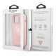 8. Guess GUHCP13LLS4GWPI iPhone 13 Pro / 13 6.1" pink/pink hard case Silicone 4G Logo