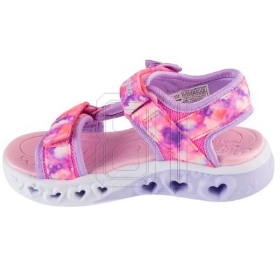 2. Skechers S-Lights: Flutter Hearts Sandal - Blurry Love 303110L-PKLV Pink 29
