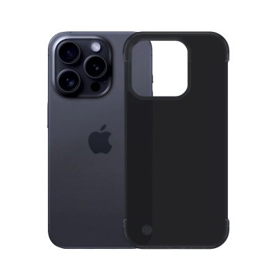 9. 3mk Just20g Matt Case for Apple iPhone 15 Pro - Matte Black