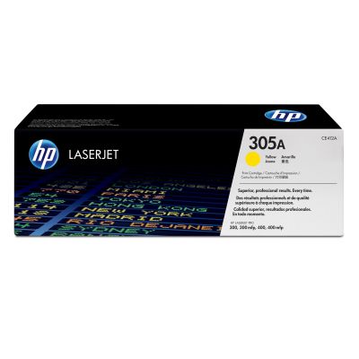 2. HP 305A Toner Cartridge 1pc Original Yellow