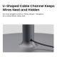 5. JmGO Floor Stand Projector Mounting Bracket Floor Gray