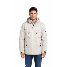 Men’s Mid-Season Jacket Geographical Norway BARIMO OFF WHITE DB MEN 009 (SZ1967H/GN-OFF WHITE)