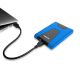 6. External HDD Drive ADATA HD650 (1TB; 2.5"; USB 3.2; blue)