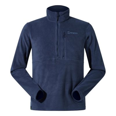 Berghaus Prism PT HZ Men's Fleece Sweatshirt Size M Blue