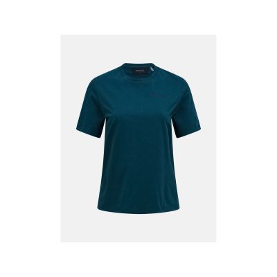 PEAK PERFORMANCE W Original Small Logo Tee Green