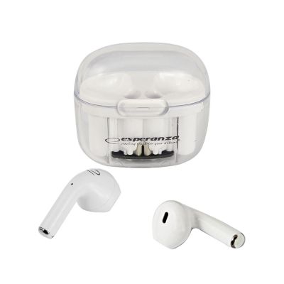 6. ESPERANZA BLUETOOTH TWS EARPHONES ANTHE WHITERDERA EH237W