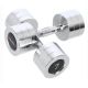 2. Chrome dumbbells 2x7 kg HMS CHD07