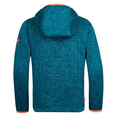 2. Trollkids Kids Jondalen Jacket XT atlantic Jr fleece jacket 222-197