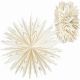 Hanging Paper Snowflake Decoration Ø 50 cm MICA – White