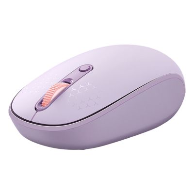 4. Baseus F01B 2.4GHz Wireless Mouse + Bluetooth 3.0 + 5.0 - Purple