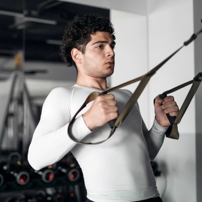 6. TRX Wozinsky WSTR-01 Exercise Bands - Khaki