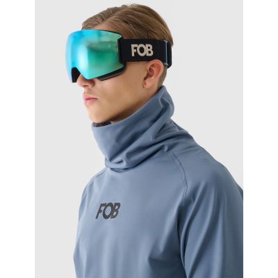 4. Men's brushed thermal underwear (top) 4F 4FWAW24UBRUM080-32S