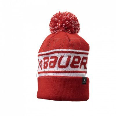 2. Bauer Team Ribbed Pom Winter Hat SR 1063358