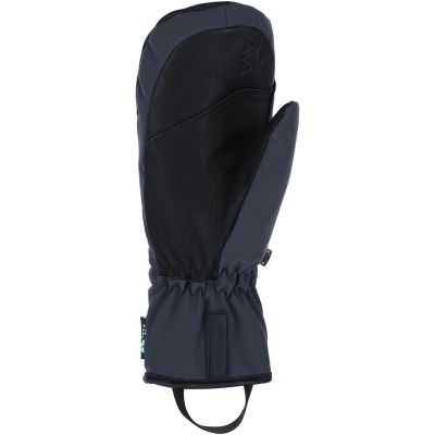 VIKING Norvik Pro Mitten Men's Ski Gloves Graphite with Black Leather 7