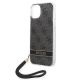 4. Guess GUOHCP14MH4STK iPhone 14 Plus 6.7 "black / black hardcase 4G Print Strap