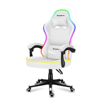10. Huzaro Force 4.4 RGB White Gaming Chair