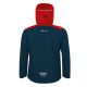 2. Trollkids Kids Bergen Jacket Rain Jacket for Boys/Girls bright red/mystic blue (610-410)