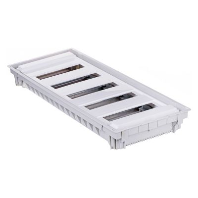 5. PLASTIC INSTALLATION HOUSING WITH METAL DOOR, FLUSH-MOUNTED, IP40, 5 ROWS, 60 MODULES Noark PM