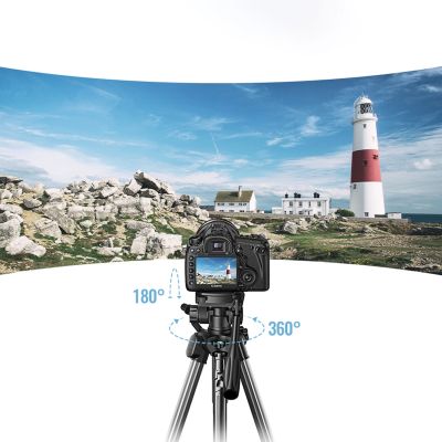 14. Professional Ugreen LP661 tripod for smartphones and cameras - black and gray
