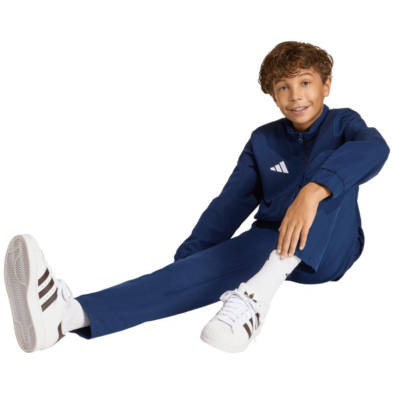 8. adidas Entrada 26 Presentation Kids’ Track Jacket Navy JZ6615