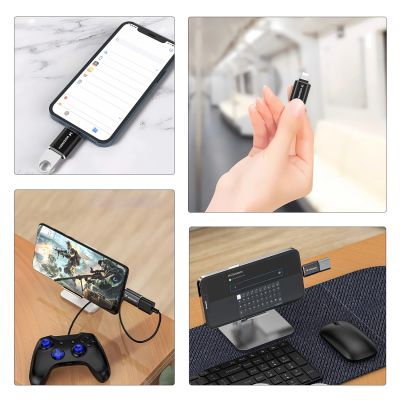 2. Wozinsky WALA-01 Lightning to USB-A OTG Adapter - Black