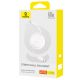 8. Baseus Free2Pull 60W USB-C Retractable Cable - USB-C 1m - White