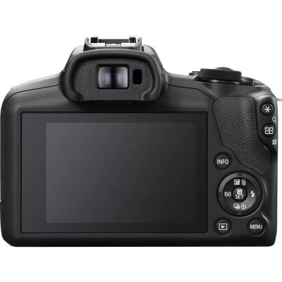5. Canon EOS R100 Mirrorless Camera + RF-S 18-45mm F4.5-6.3 IS STM Lens Megapixel 24.1 MP ISO Sensitivity (max) 12800 Display Diagonal 3.0 Wi-Fi Network Auto, Manual CMOS Sensor Black
