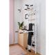 30. WOODEN AND METAL GYMNASTIC WALL BAR WITH BAR, BENCH AND ACCESSORIES BENCHK 233W