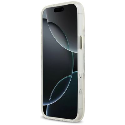 5. Guess Metal Outline MagSafe Case for iPhone 17 Pro Max / 18 Pro Max - Gold