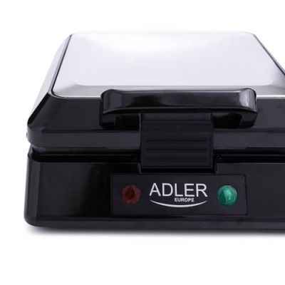 4. Adler AD 3036 4-Waffle Maker 1500 W Black, Gray