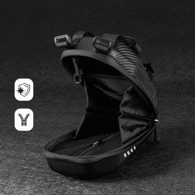 8. Rockbros B62 Bike Bag for Handlebar or Frame 2L - Black