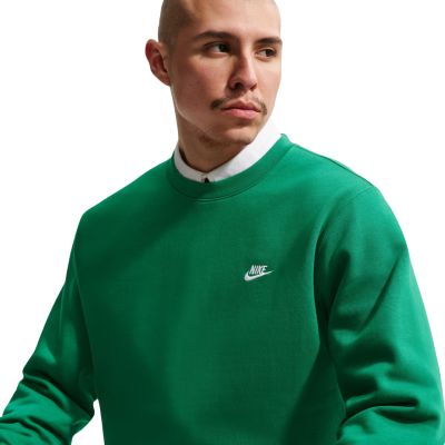 3. Men's Nike Club BB Green Sweatshirt FN3886 365